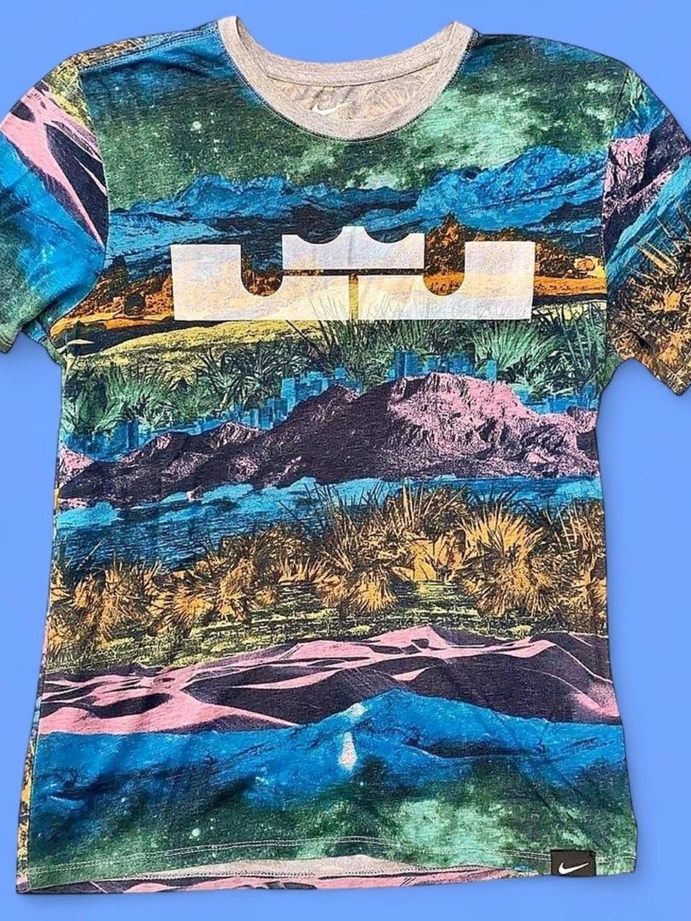 Nike DriFit Athletic Cut LeBron 13 Akronite Philosophy Tee